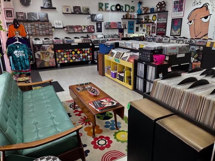 Rag and Bone Records shop interior